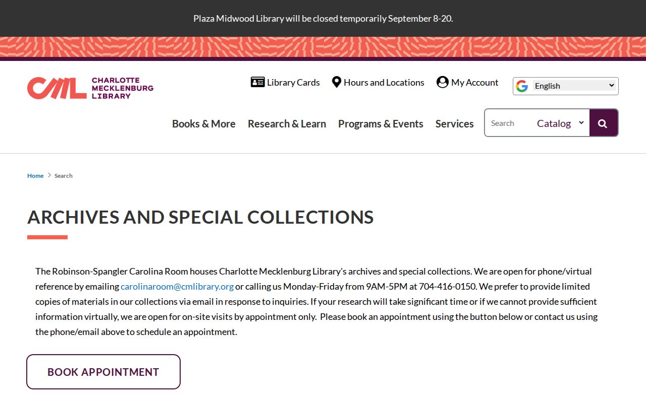 Matthews residents directory Carolina Room genealogy resources