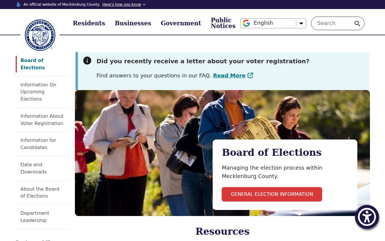 Matthews ZIP code directory Mecklenburg elections lookup resources